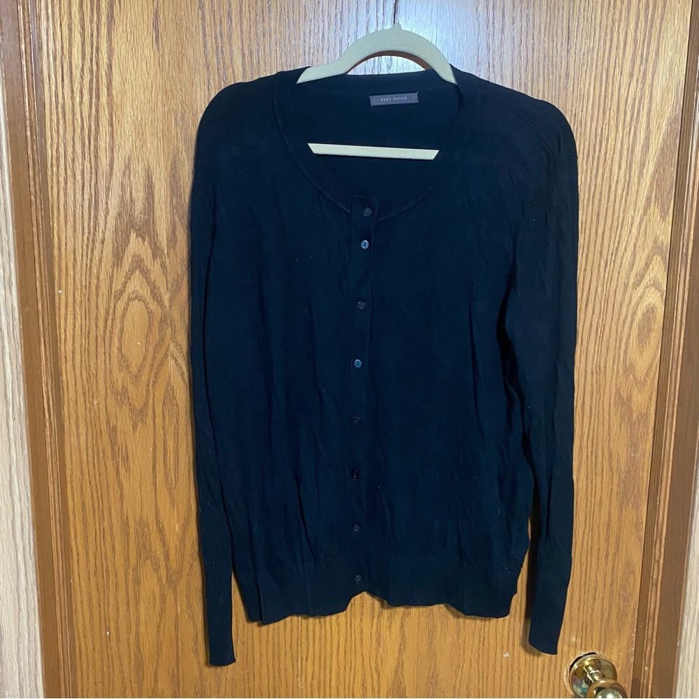 Classic Crew Neck Cardigan